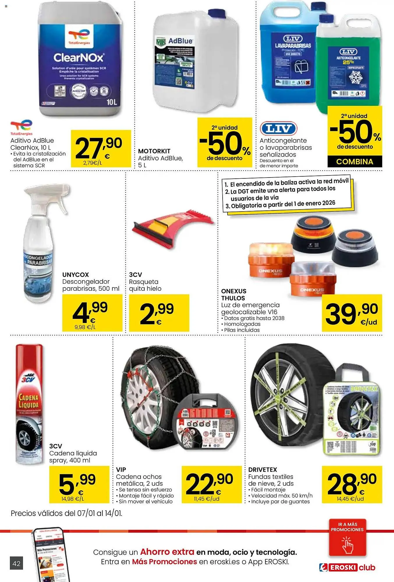 Catálogo de Folleto Eroski 5 de enero al 13 de enero 2026 - Página 42