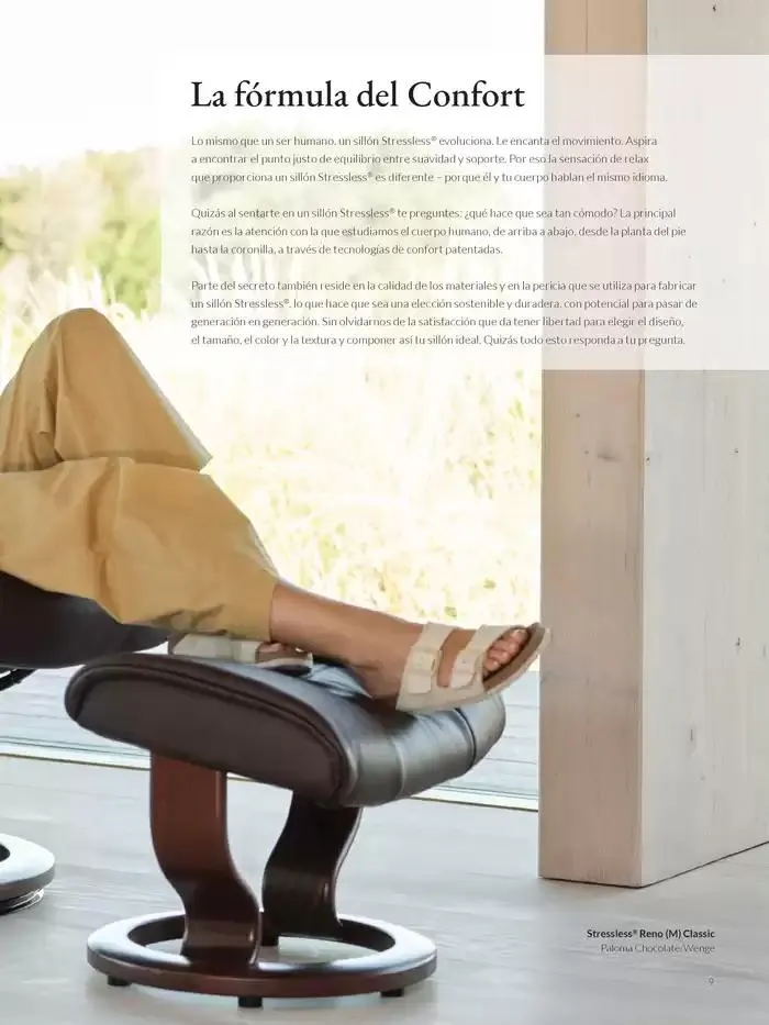Catálogo de Catálogo Stressless 7 de marzo al 31 de agosto 2025 - Página 9