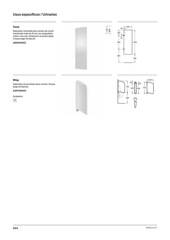 Catálogo de Colecciones de Baño, Muebles y Accesorios 9 de enero al 31 de diciembre 2025 - Página 346