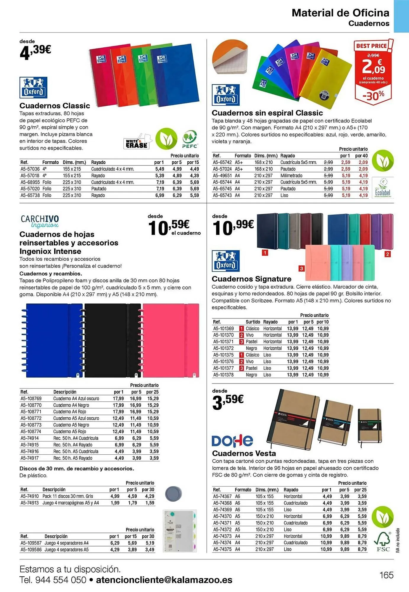 Catálogo de Folleto Staples Kalamazoo 19 de enero al 31 de diciembre 2026 - Página 165