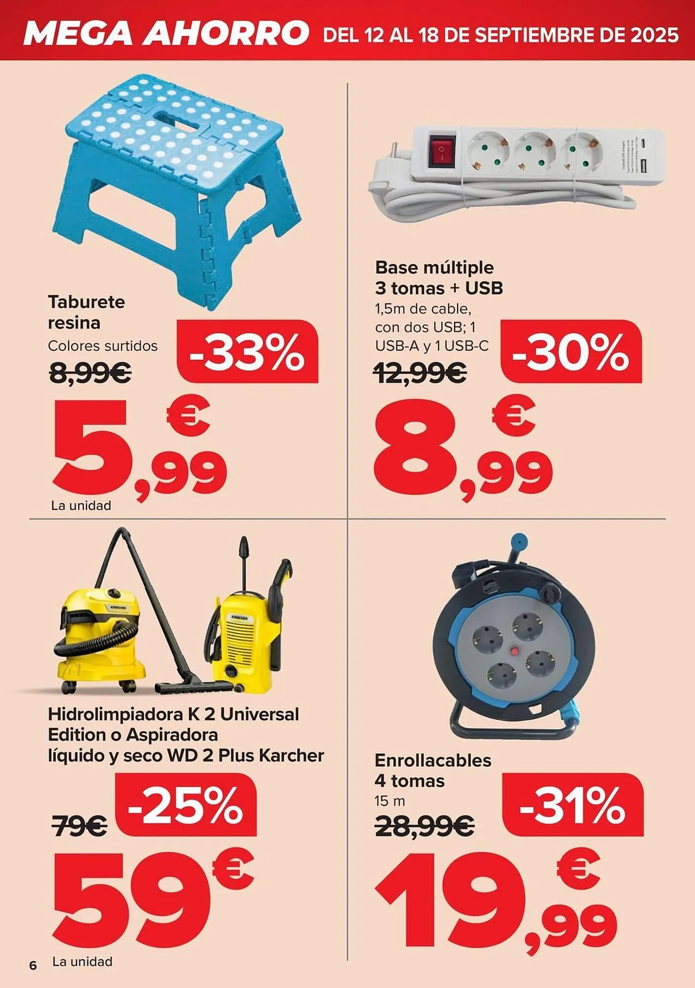 Catálogo de Folleto Carrefour 12 de septiembre al 18 de septiembre 2025 - Página 6