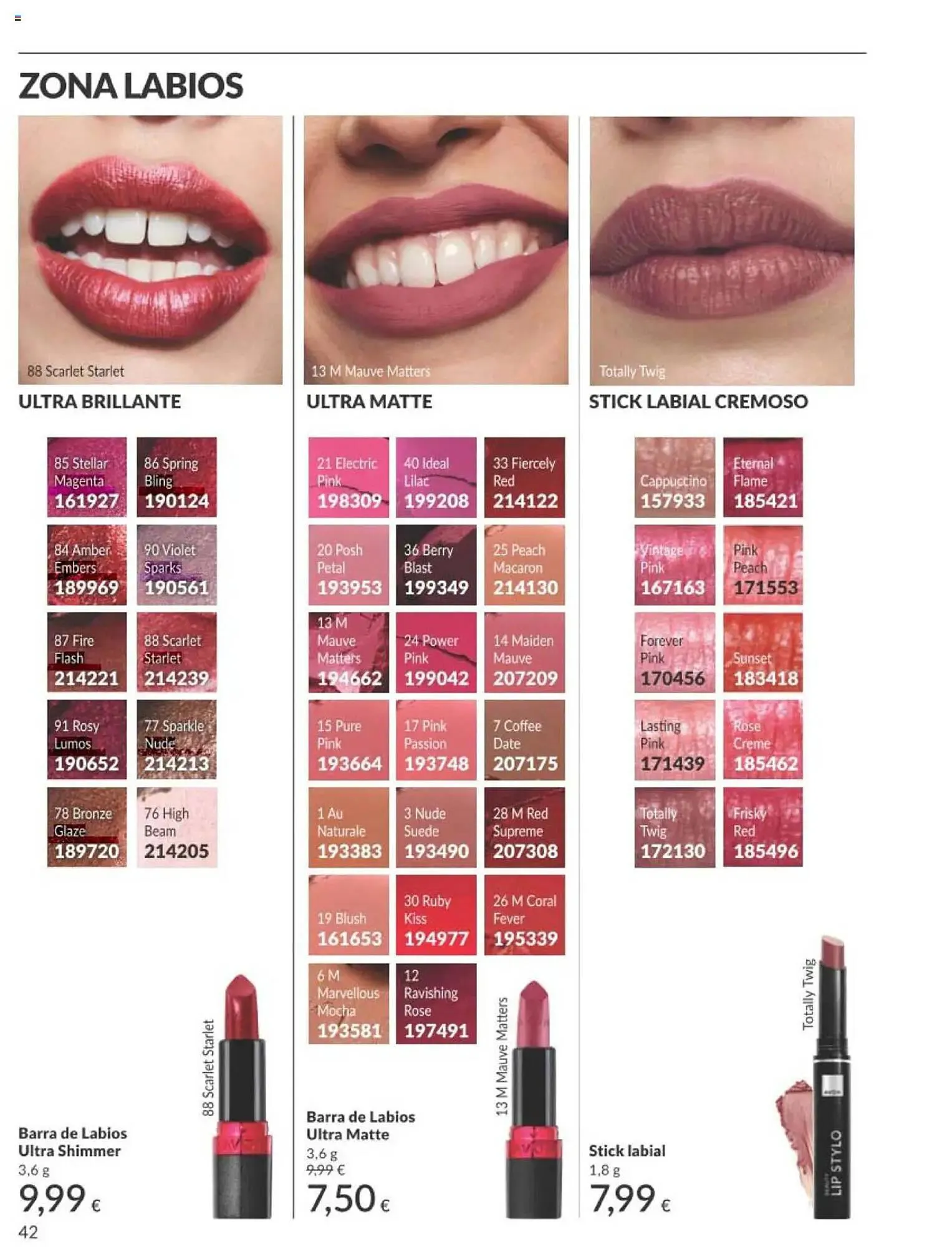 Catálogo de Folleto AVON 1 de mayo al 31 de mayo 2025 - Página 42