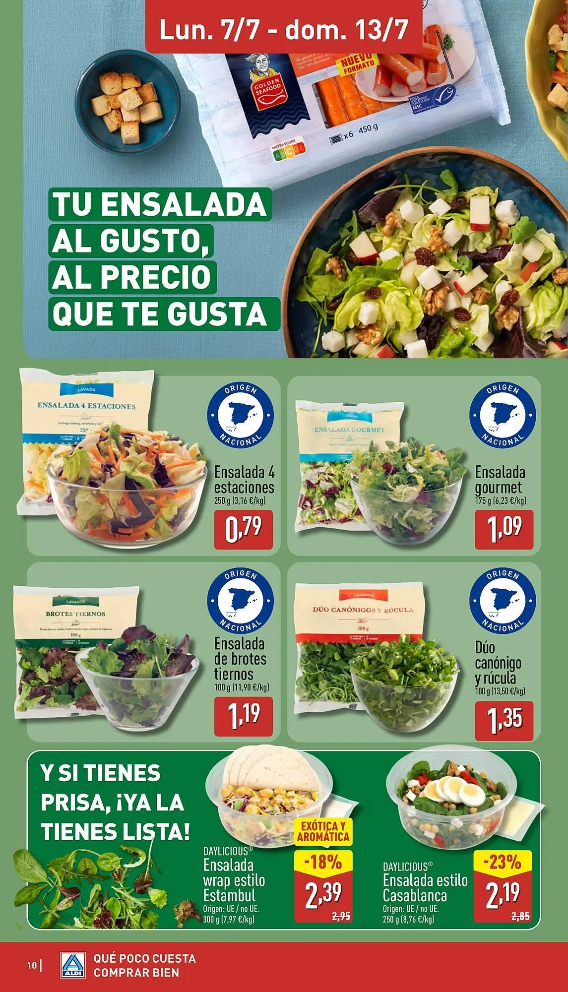 Catálogo de Folleto ALDI 7 de julio al 13 de julio 2025 - Página 10
