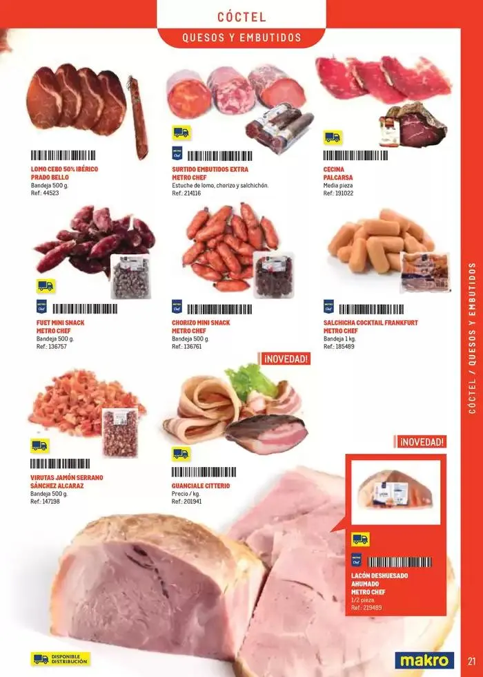 Catálogo de Especial Catering 25 de febrero al 30 de septiembre 2025 - Página 21