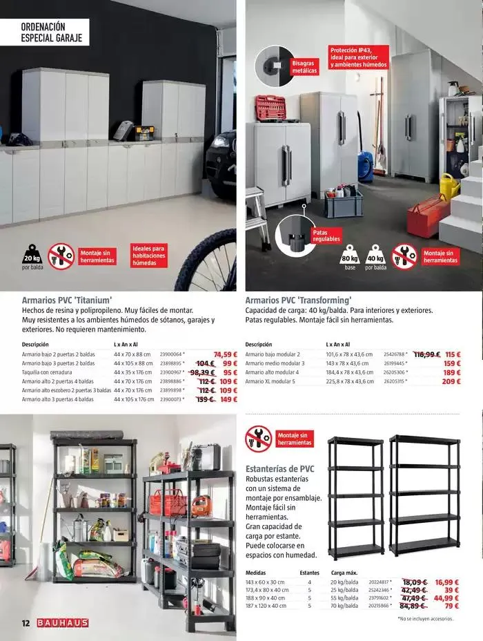 Catálogo de Bricolaje, reformas, decoración y jardín 3 de abril al 7 de mayo 2025 - Página 12