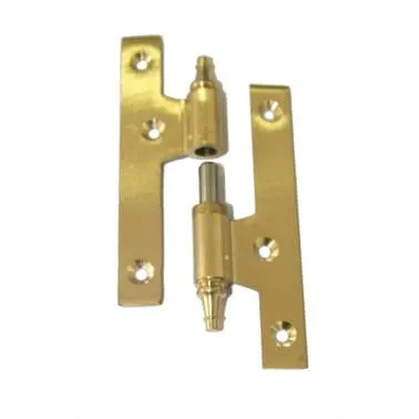 Pack 3 pernios latón 100 mm izq canto recto con fin