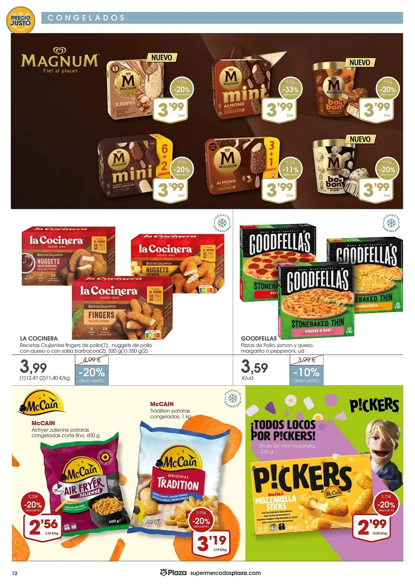 Catálogo de Folleto Supermercados Plaza 8 de mayo al 28 de mayo 2025 - Página 12