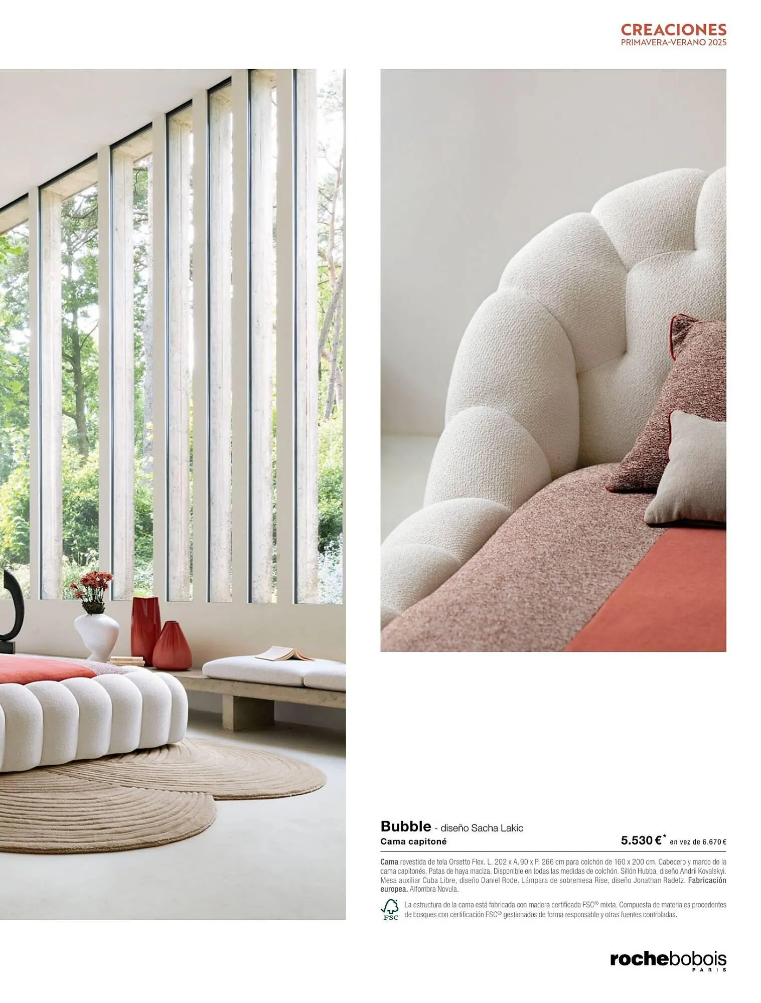 Catálogo de Folleto Roche Bobois 25 de marzo al 31 de agosto 2025 - Página 9