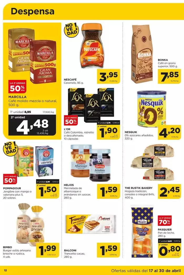 Catálogo de Ofertas válidas en Castilla y León y Galicia del 17 al 30 de abril 17 de abril al 30 de abril 2025 - Página 12