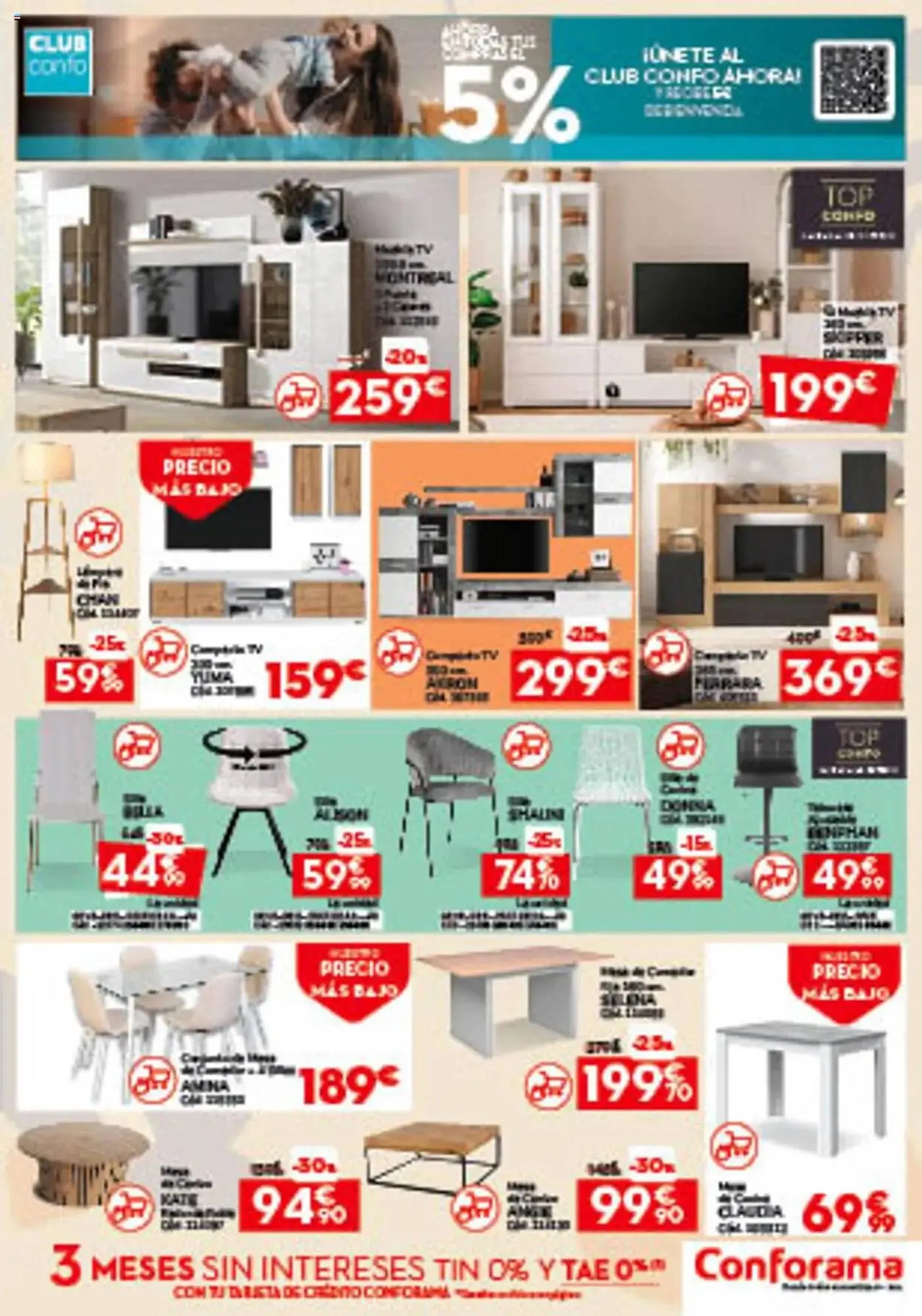 Catálogo de Folleto Conforama 27 de marzo al 30 de abril 2025 - Página 3