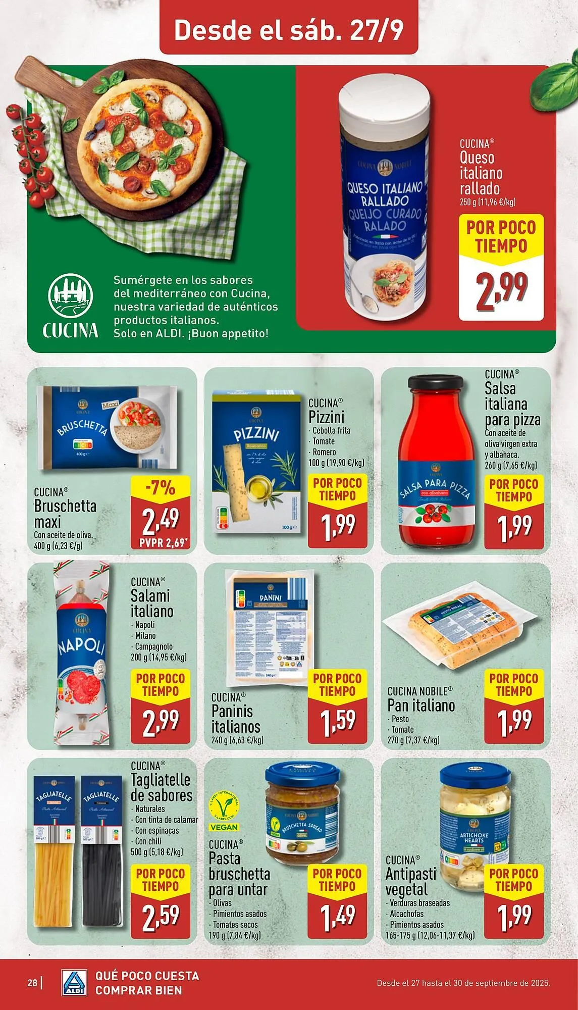 Catálogo de Folleto ALDI 22 de septiembre al 28 de septiembre 2025 - Página 28