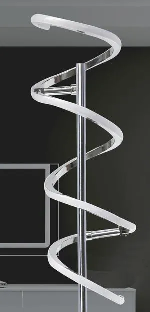 Lámpara de sobremesa led Spiry cromo