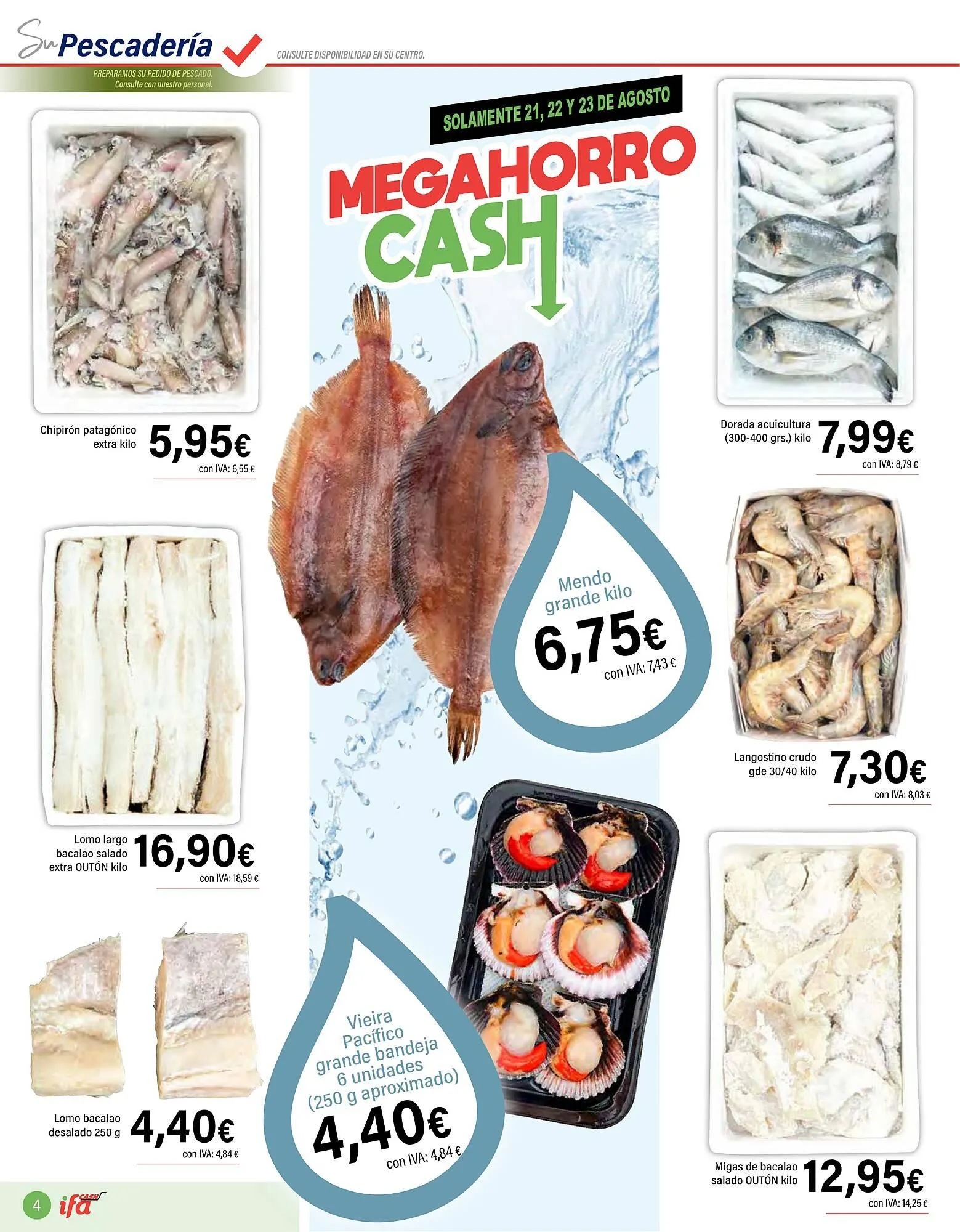 Catálogo de Folleto Cash Ifa 20 de agosto al 9 de septiembre 2025 - Página 4