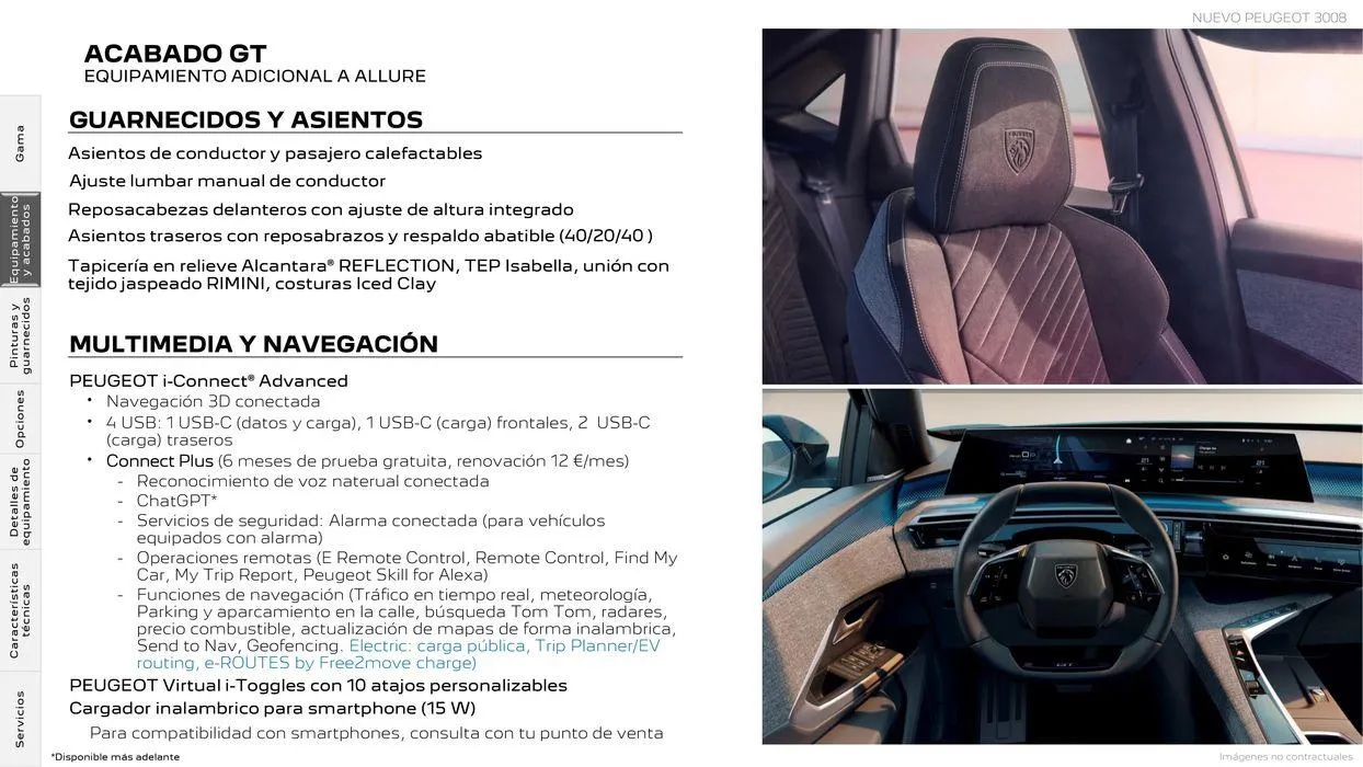 Catálogo de Nuevo Peugeot E-3008 Eléctrico 5 de agosto al 5 de agosto 2025 - Página 10