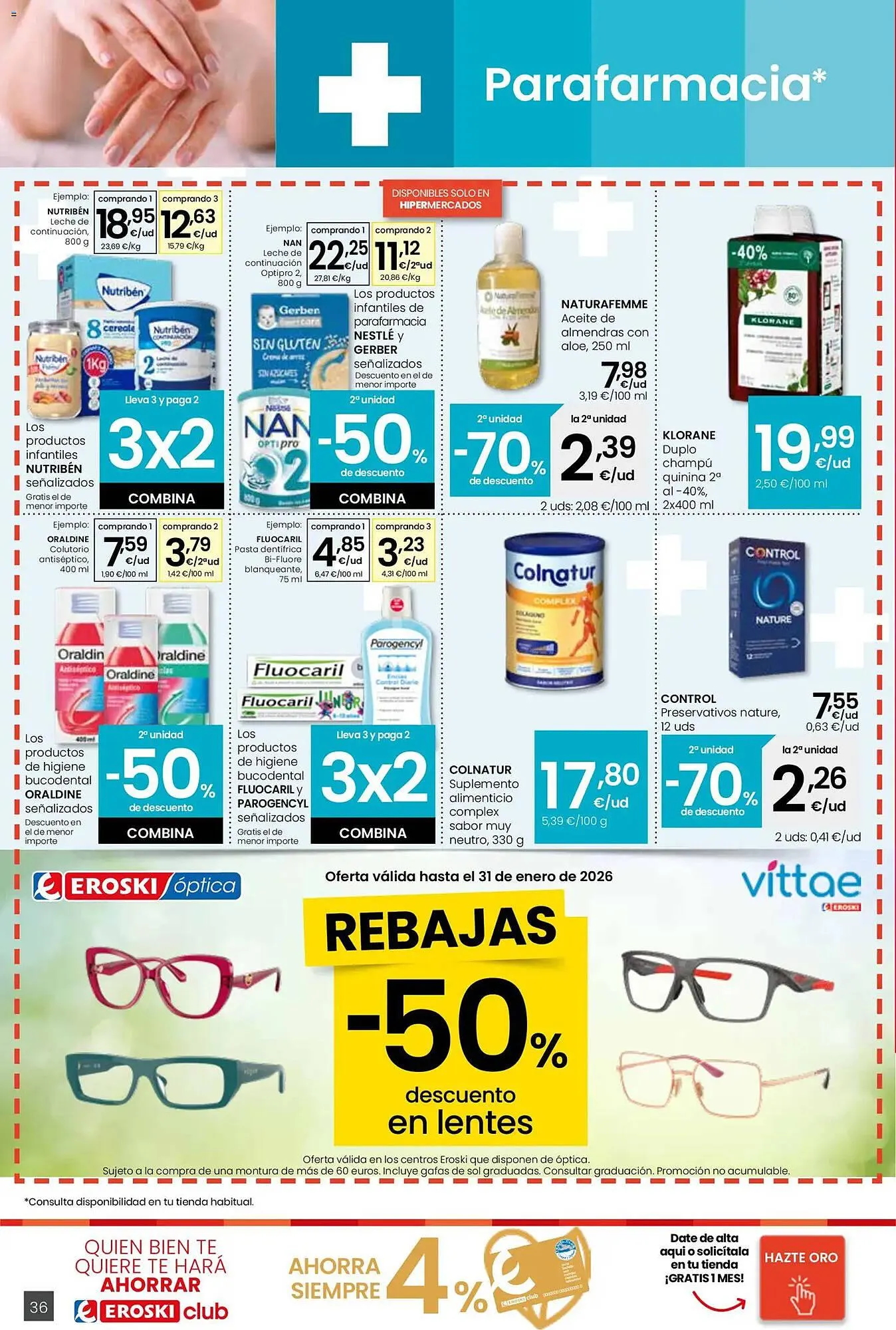 Catálogo de Folleto Eroski 5 de enero al 13 de enero 2026 - Página 36
