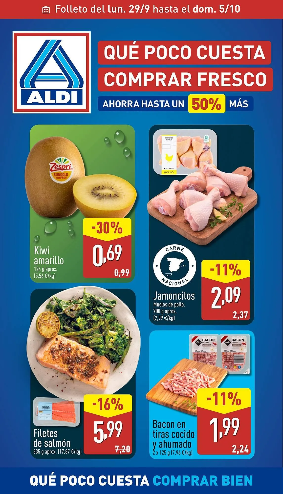 Catálogo de Folleto ALDI 29 de septiembre al 5 de octubre 2025 - Página 1
