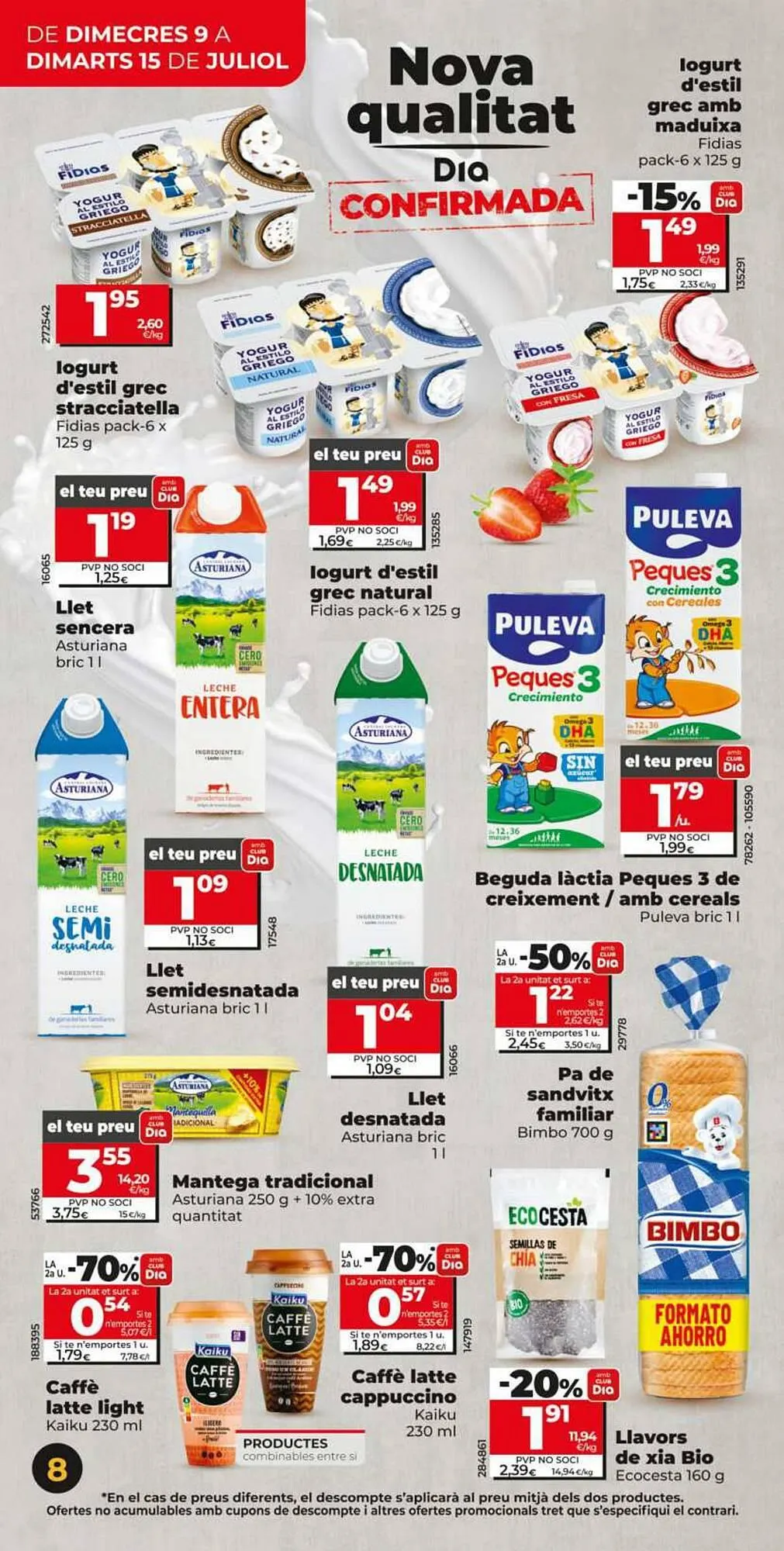 Catálogo de Folleto Dia 9 de julio al 15 de julio 2025 - Página 8