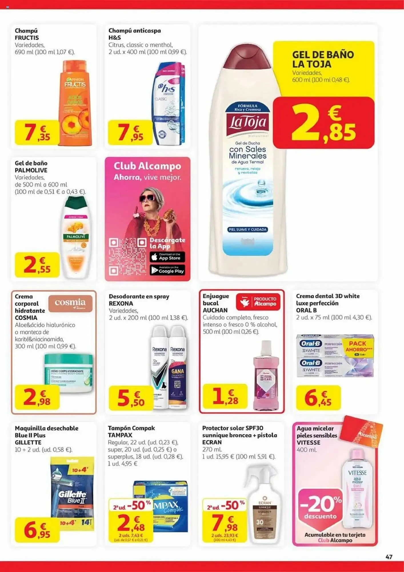 Catálogo de Folleto Alcampo 14 de agosto al 27 de agosto 2025 - Página 47