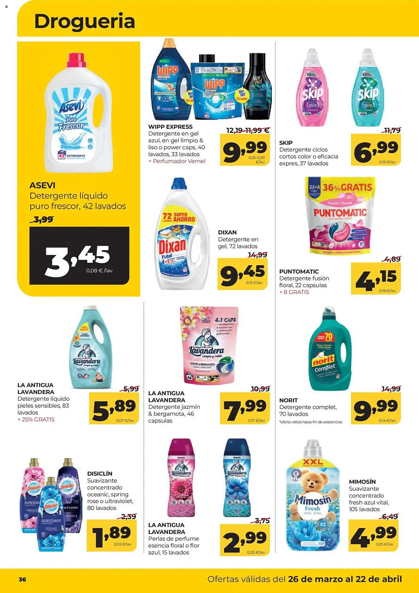 Catálogo de Folleto Alimerka 26 de marzo al 22 de abril 2026 - Página 38