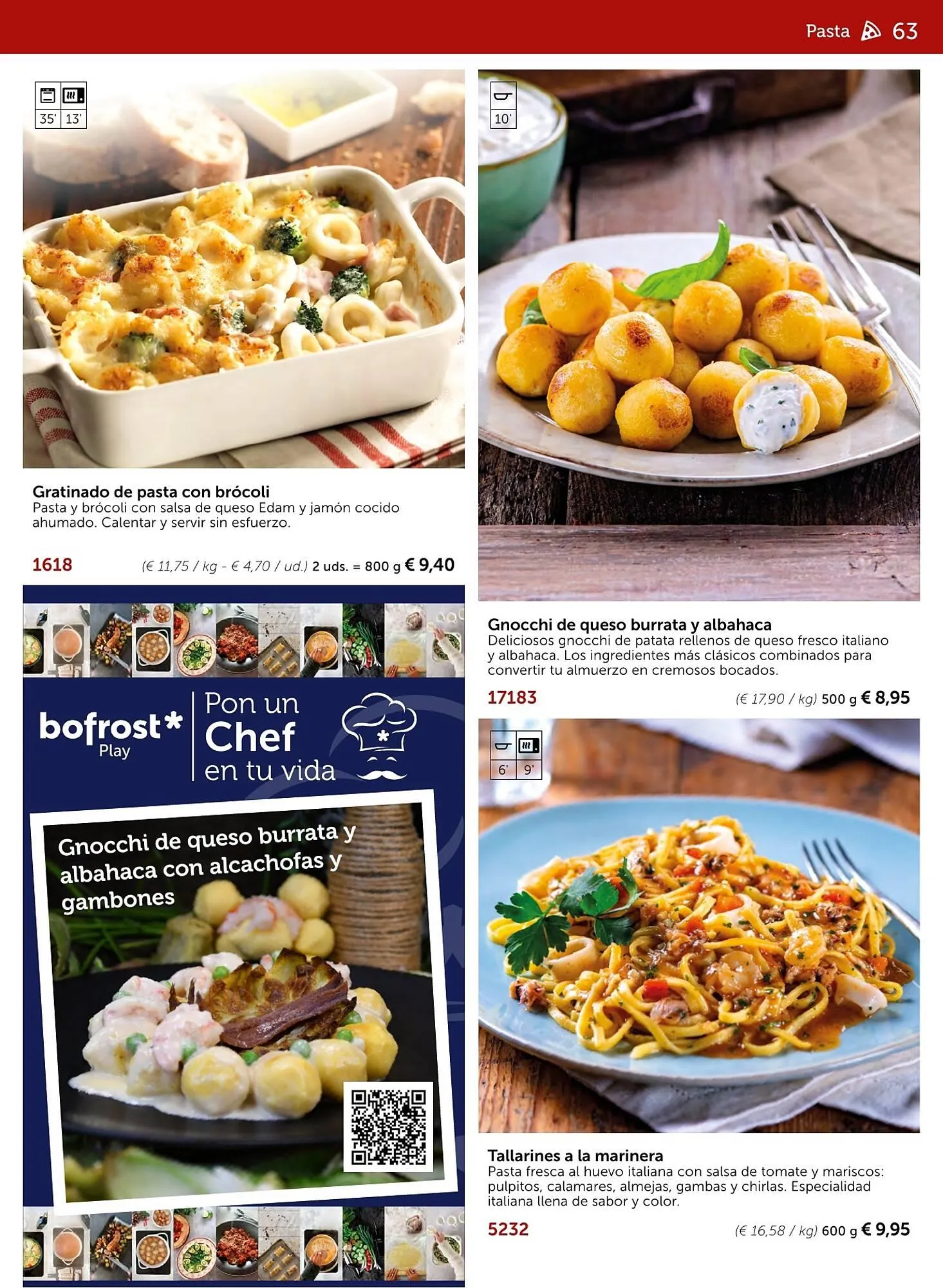 Catálogo de Folleto Bofrost 13 de septiembre al 31 de diciembre 2024 - Página 63