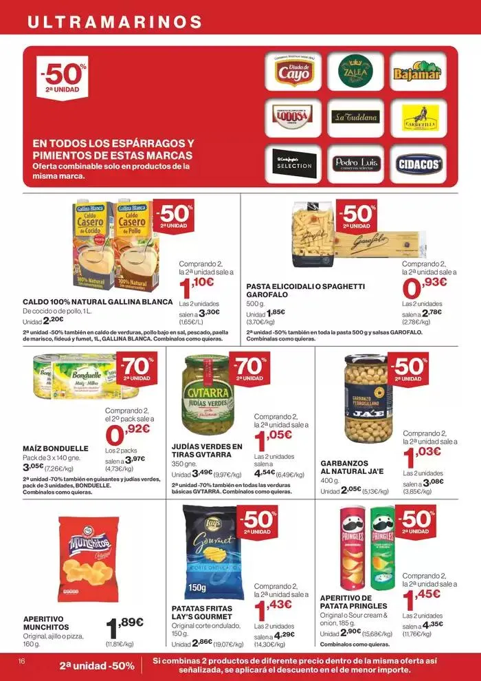 Catálogo de Precios válidos del 8 al 21 de mayo de 2025 en Canarias 8 de mayo al 21 de mayo 2025 - Página 16