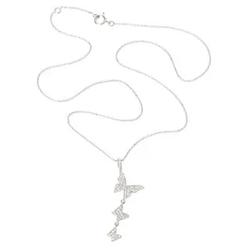 Gargantilla diamond butterflies