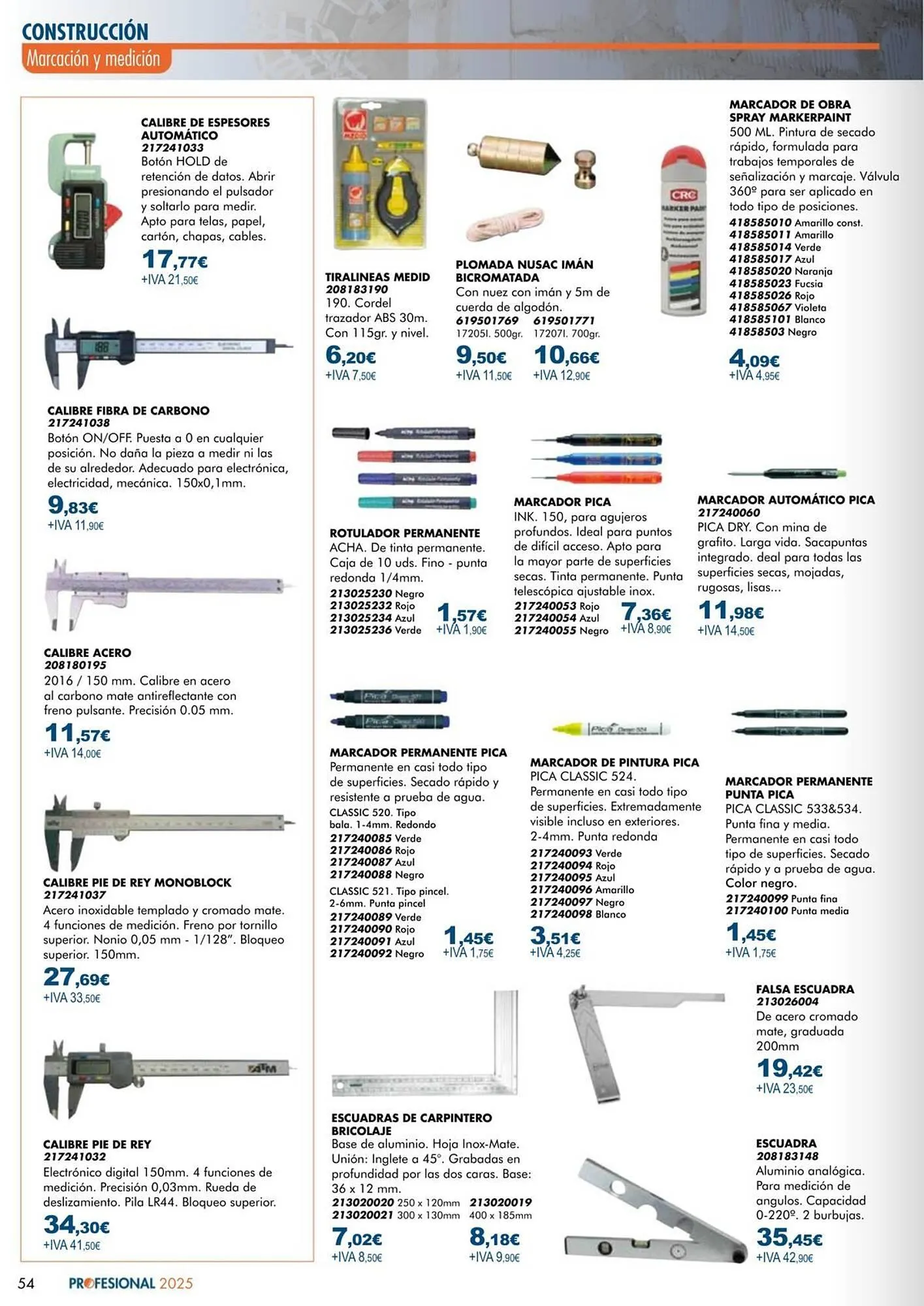 Catálogo de Folleto Coinfer 10 de julio al 31 de diciembre 2025 - Página 54