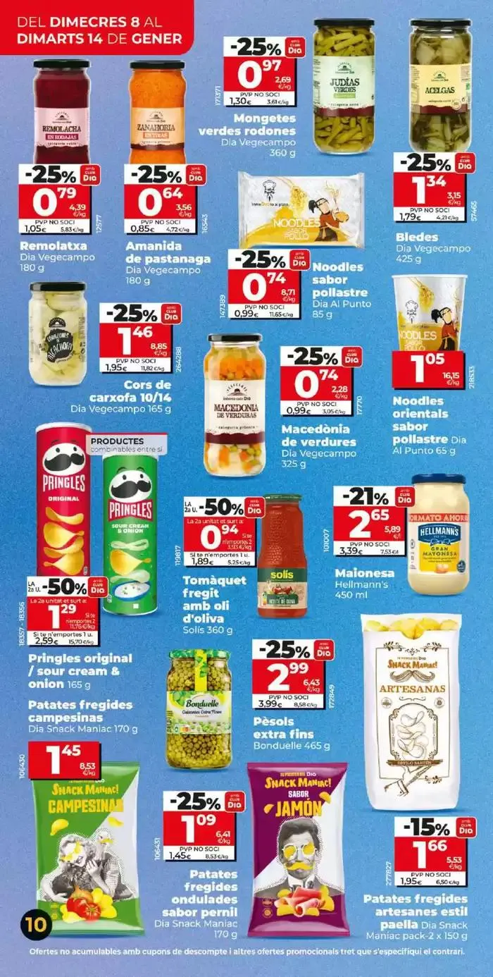 Catálogo de Nova qualitat Dia del 8 al 14 de gener 8 de enero al 14 de enero 2025 - Página 10