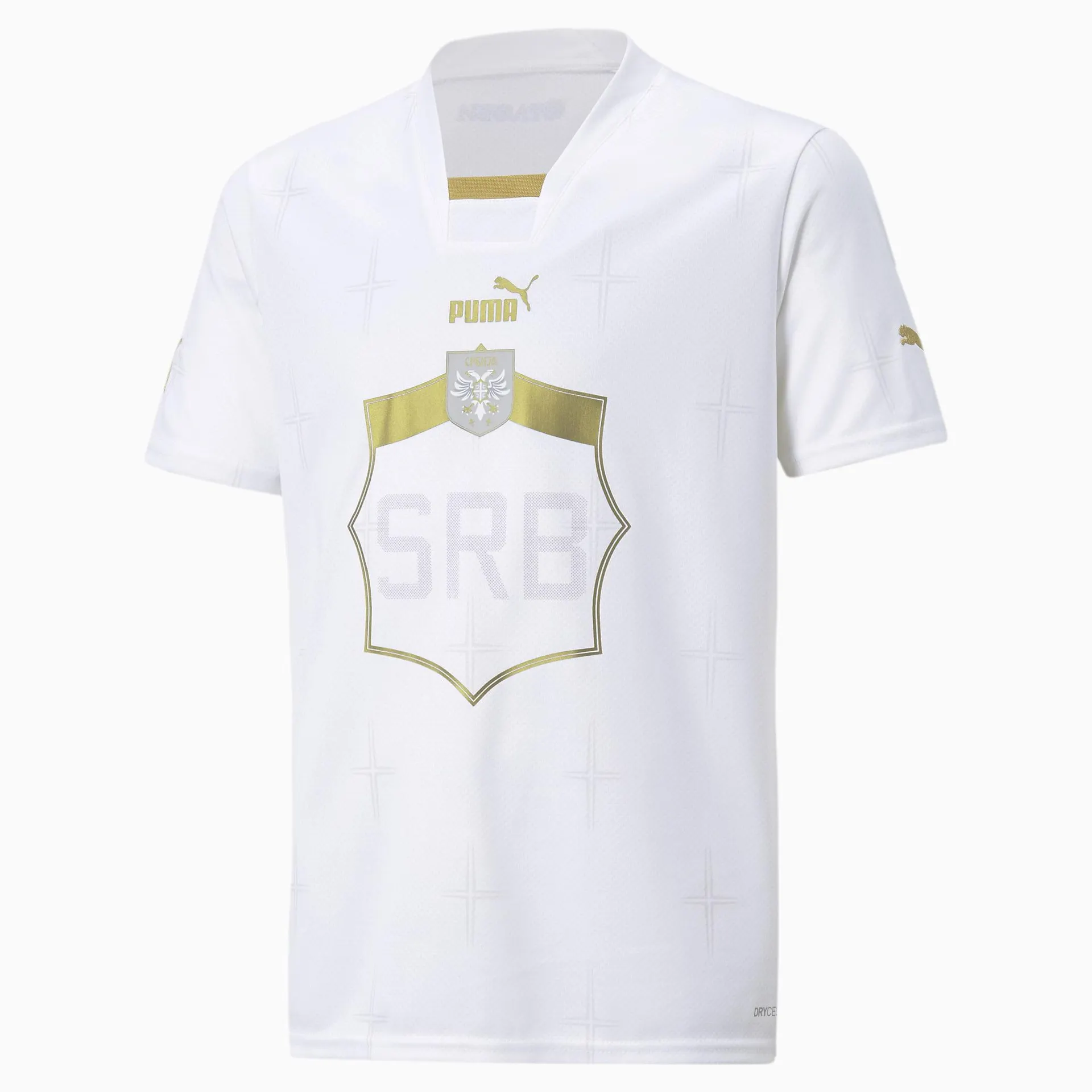 Camiseta Serbia Visitante 22/23 Réplica Juvenil