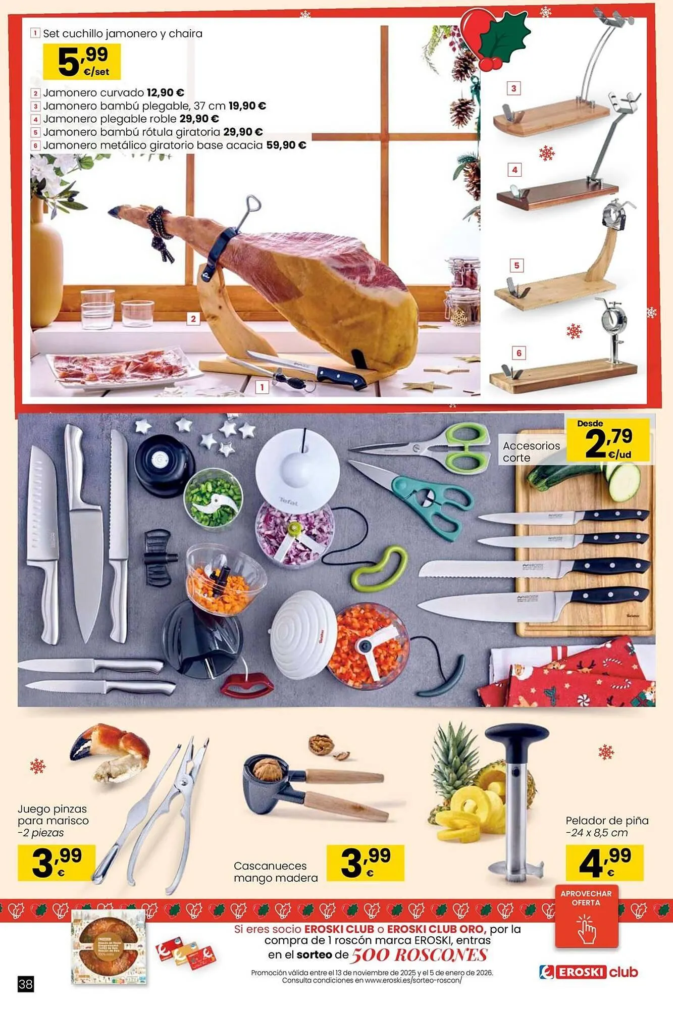 Catálogo de Folleto Eroski 2 de diciembre al 6 de diciembre 2025 - Página 38