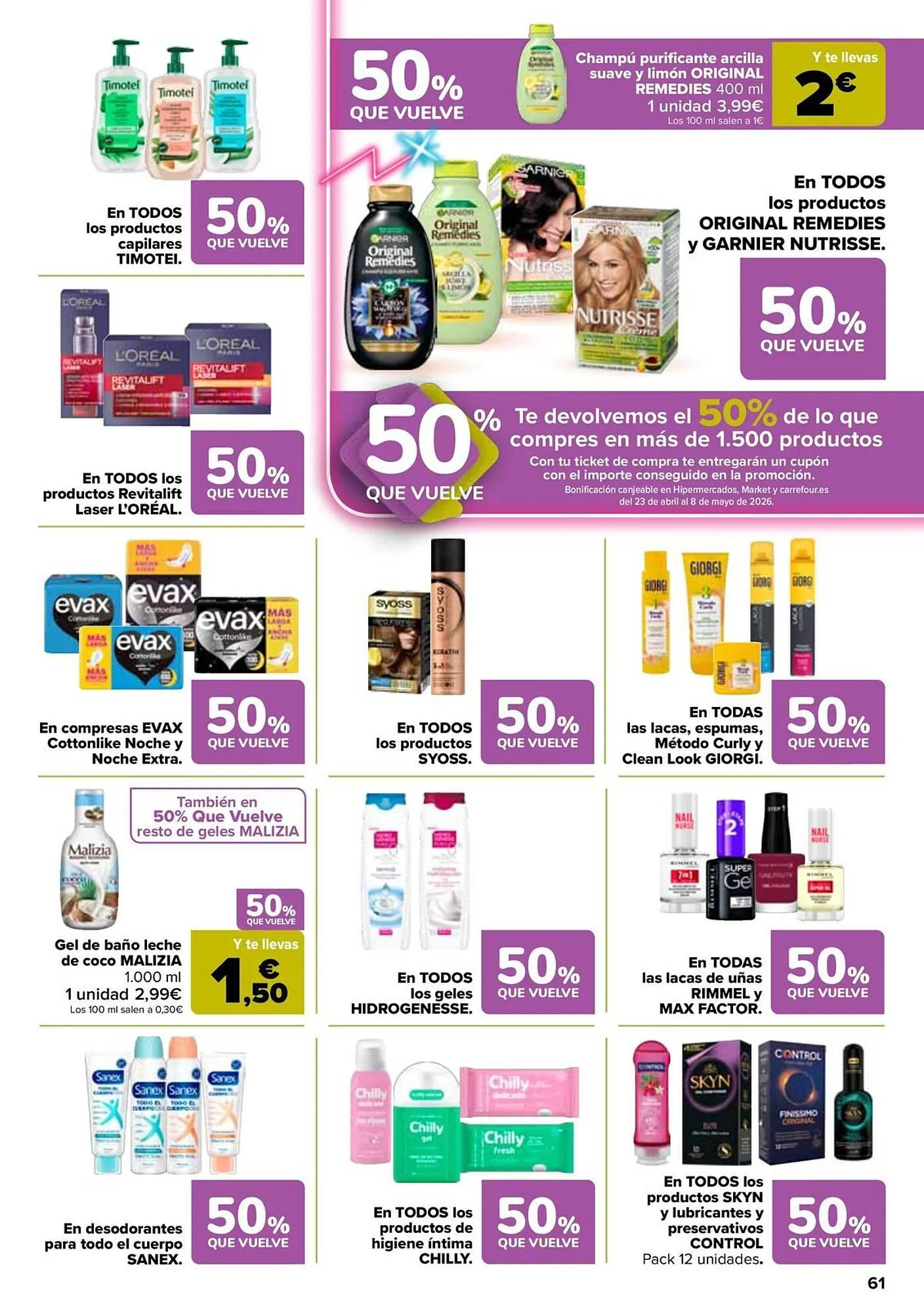 Catálogo de Folleto Carrefour 7 de abril al 22 de abril 2026 - Página 59