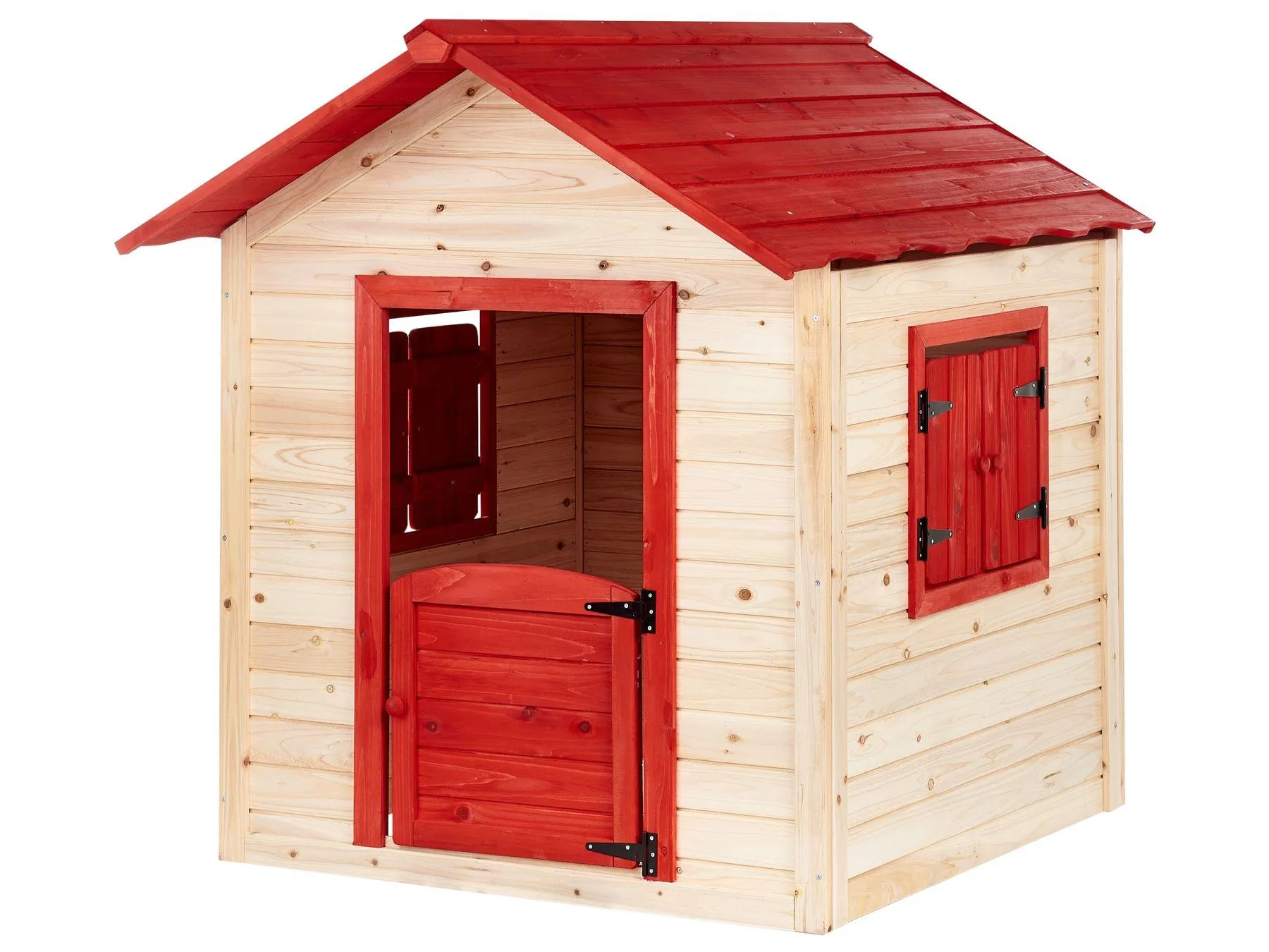 Casita de jardín PELOPIO Madera de abeto Marrón claro