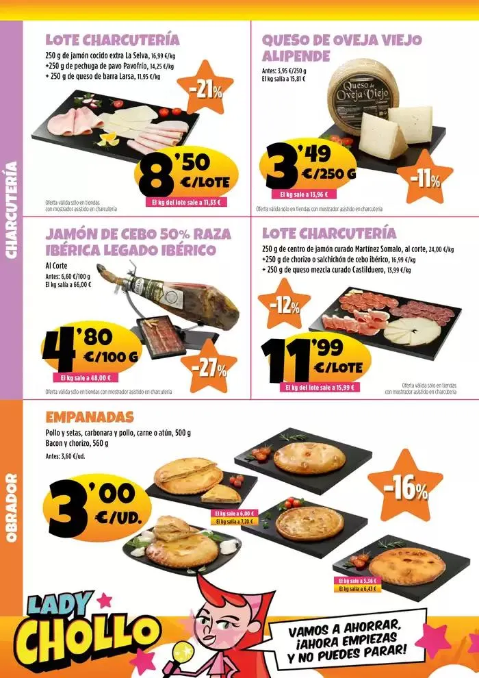 Catálogo de Chuletas de aguja de cerdo duroc 27 de marzo al 9 de abril 2025 - Página 4