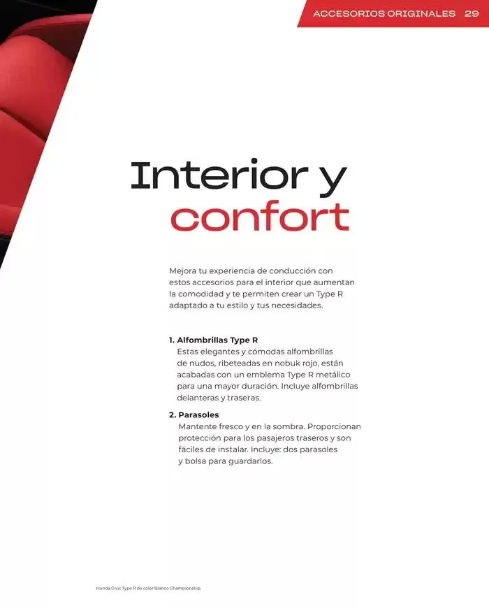 Catálogo de Honda Civic-Type R 30 de agosto al 30 de junio 2025 - Página 29