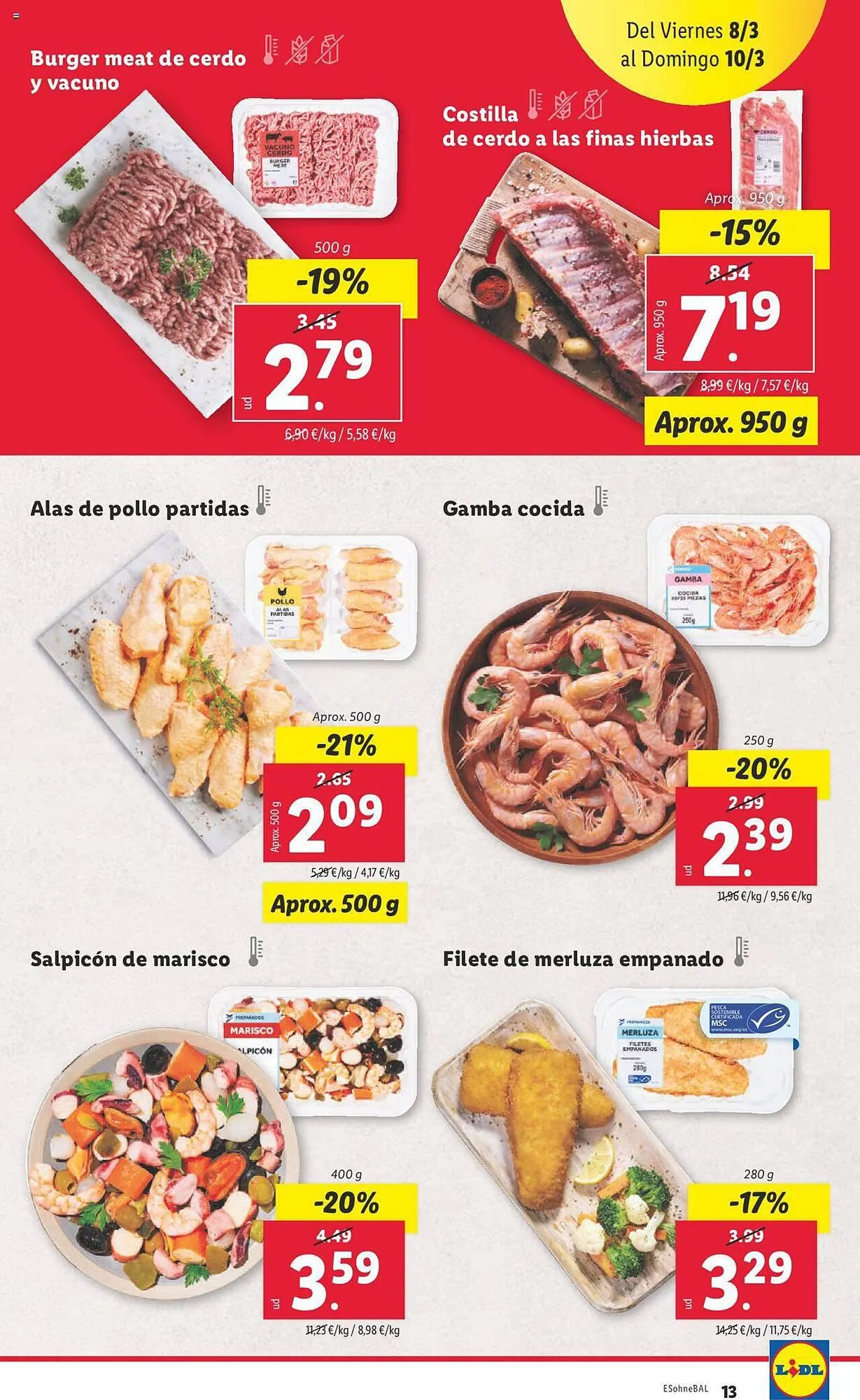 Catálogo de Folleto Lidl 4 de marzo al 10 de marzo 2024 - Página 13