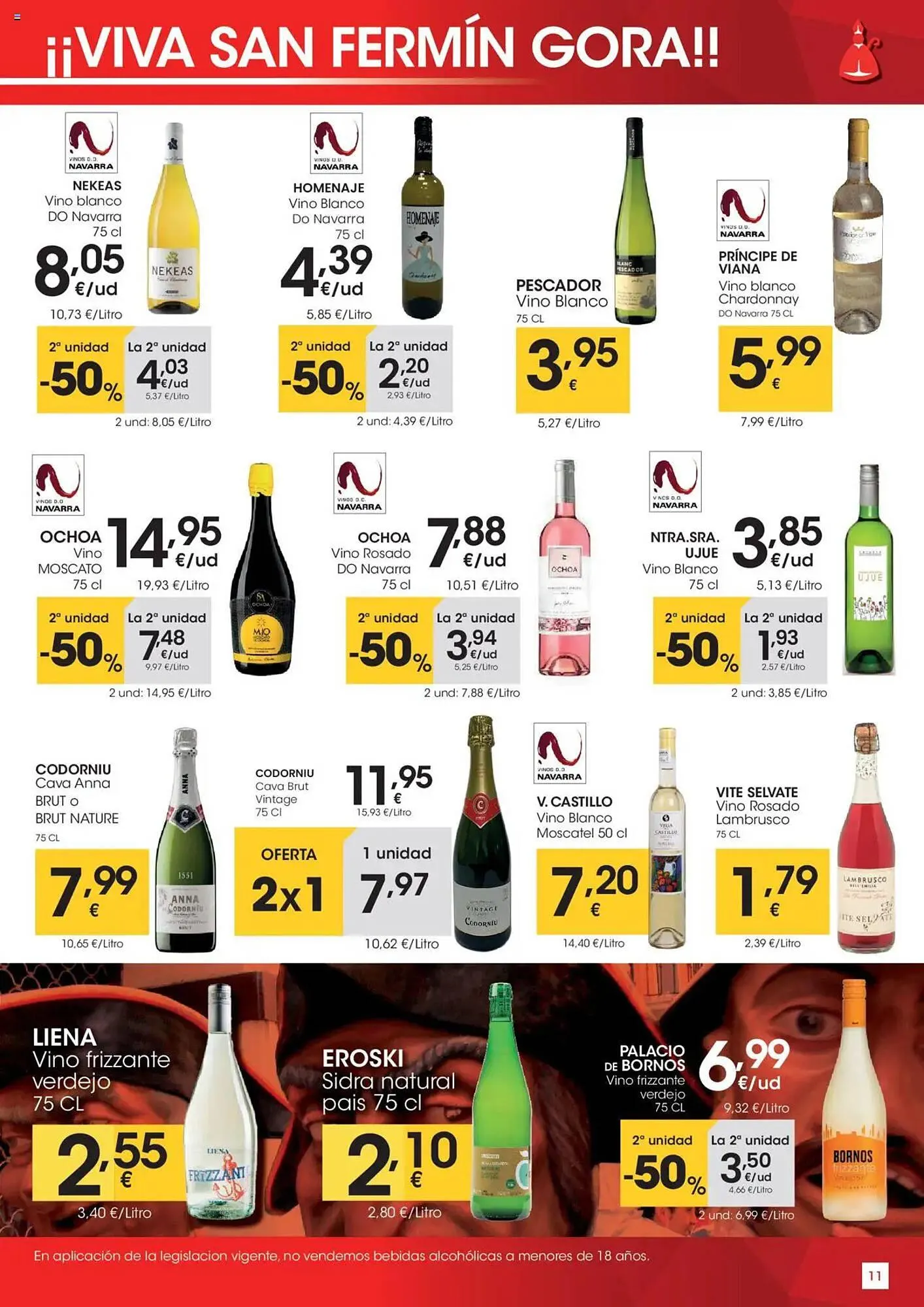 Catálogo de Folleto Eroski 26 de junio al 9 de julio 2025 - Página 11