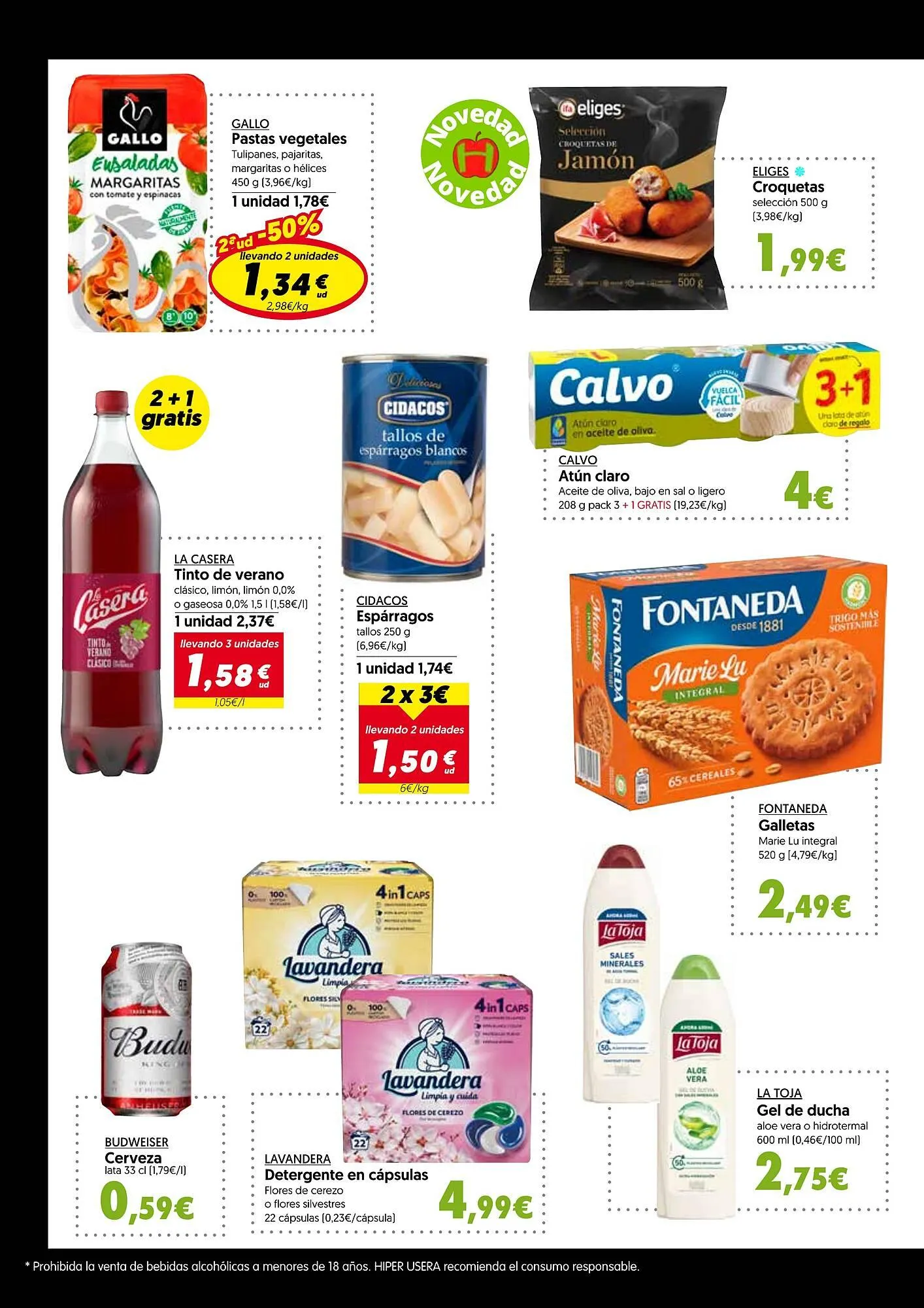 Catálogo de Folleto Hiper Usera 2 de julio al 19 de julio 2025 - Página 12