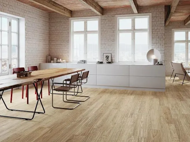 Pavimento porcelánico Colton haya 120x23cm