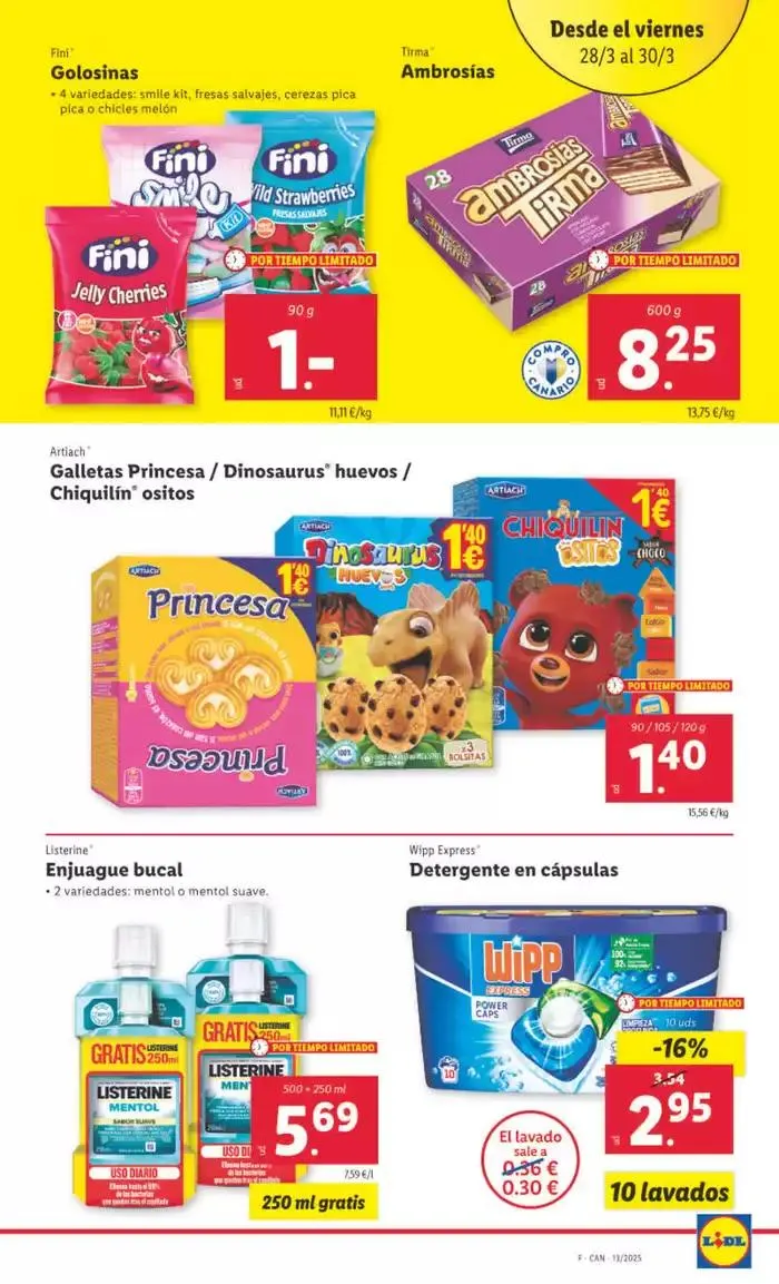 Catálogo de № 1 PRECIO - Ofertas válidas del 24/03 al 30/03 24 de marzo al 30 de marzo 2025 - Página 27