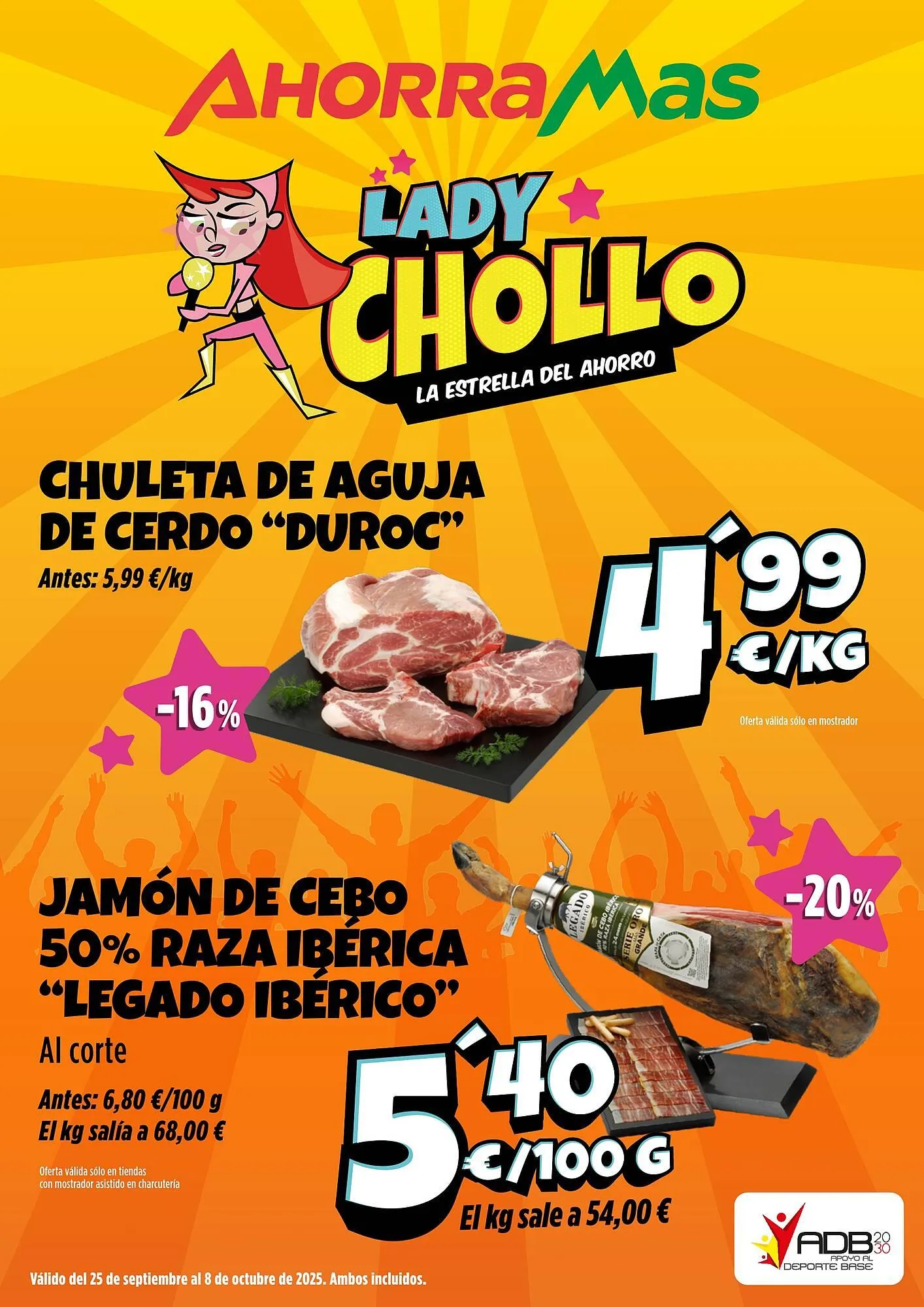 Catálogo de Folleto AhorraMas 25 de septiembre al 8 de octubre 2025 - Página 1