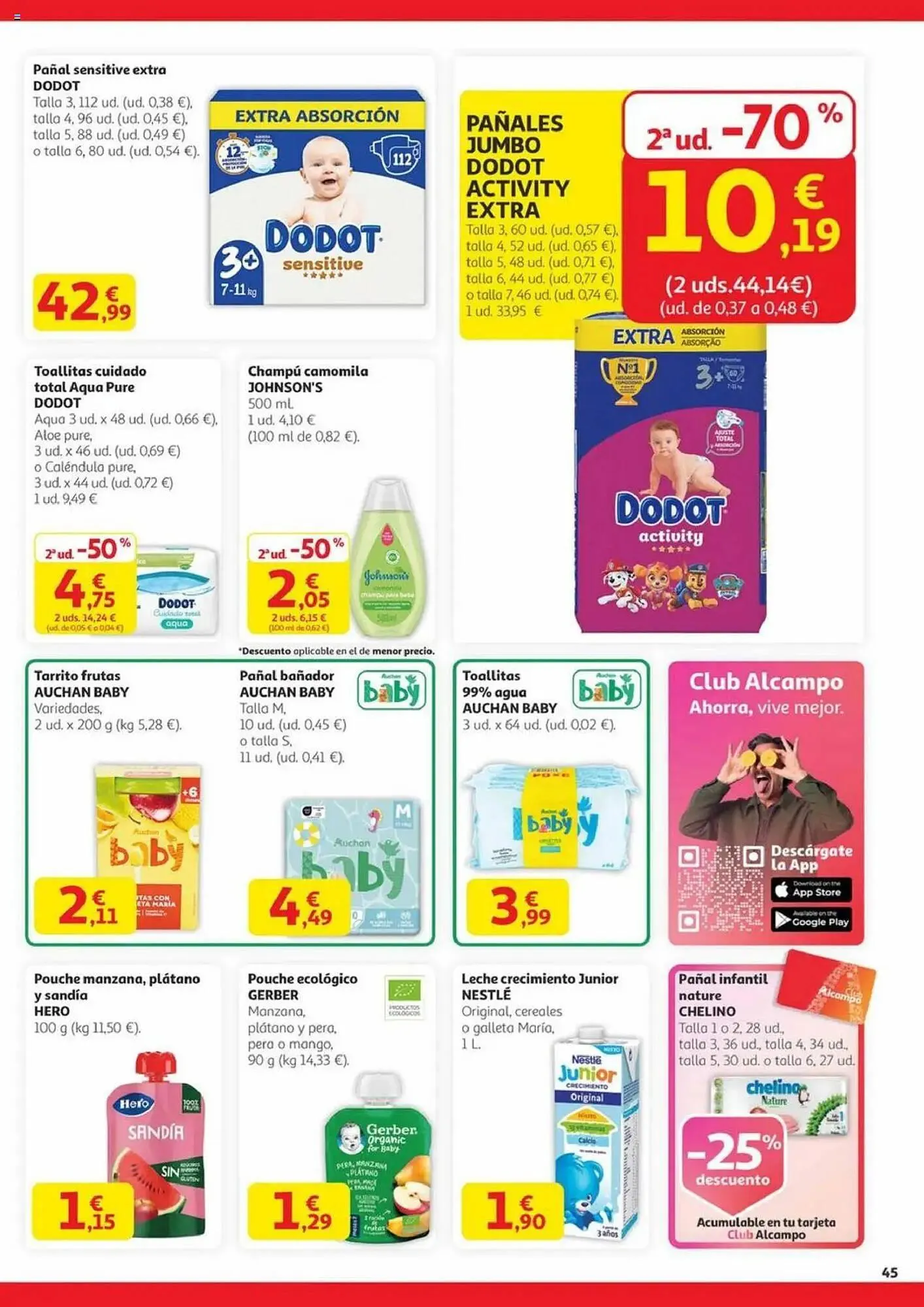 Catálogo de Folleto Alcampo 14 de agosto al 27 de agosto 2025 - Página 45