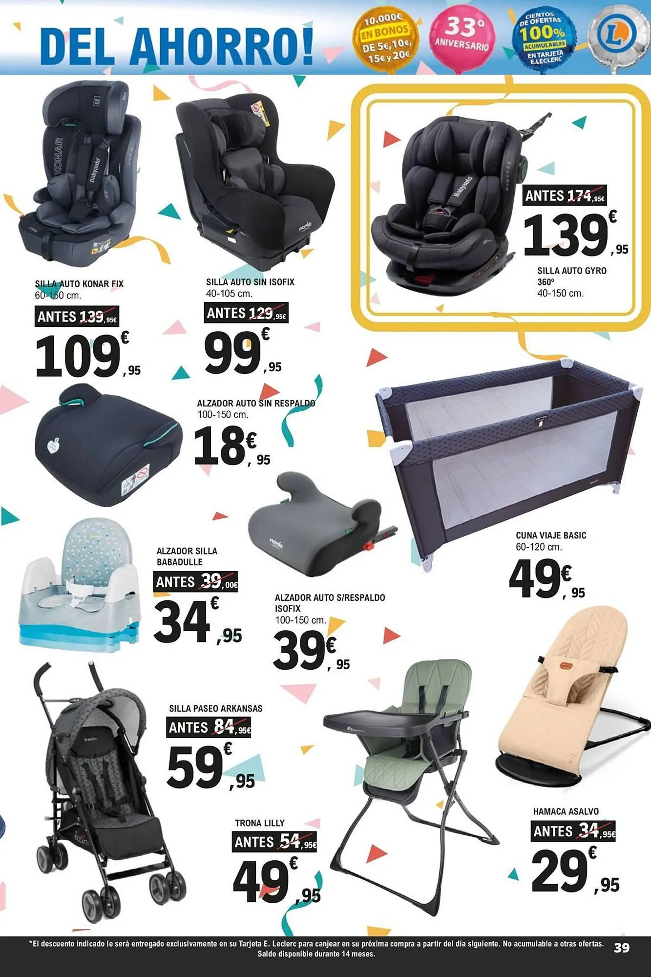 Catálogo de Folleto E.Leclerc 14 de julio al 29 de julio 2025 - Página 39