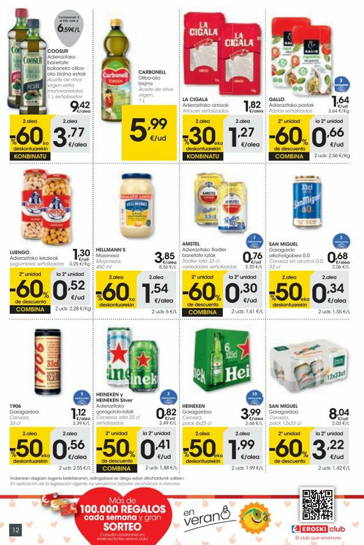 Catálogo de Eroski Oferta actual 10 de junio al 24 de junio 2025 - Página 12