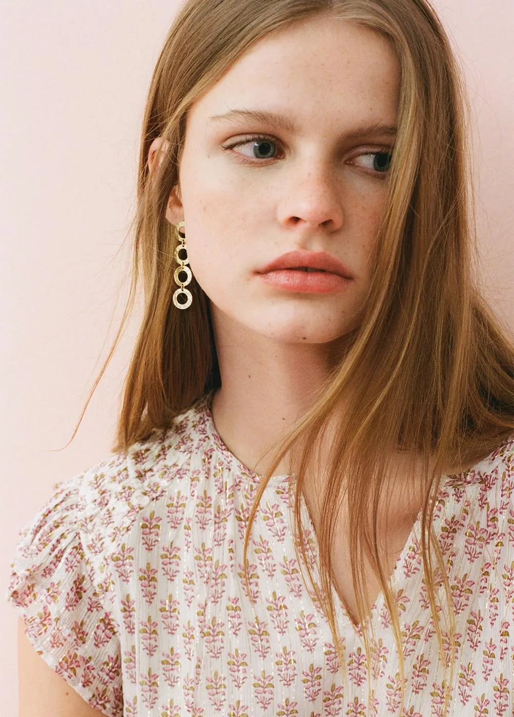 Pendientes largos aros