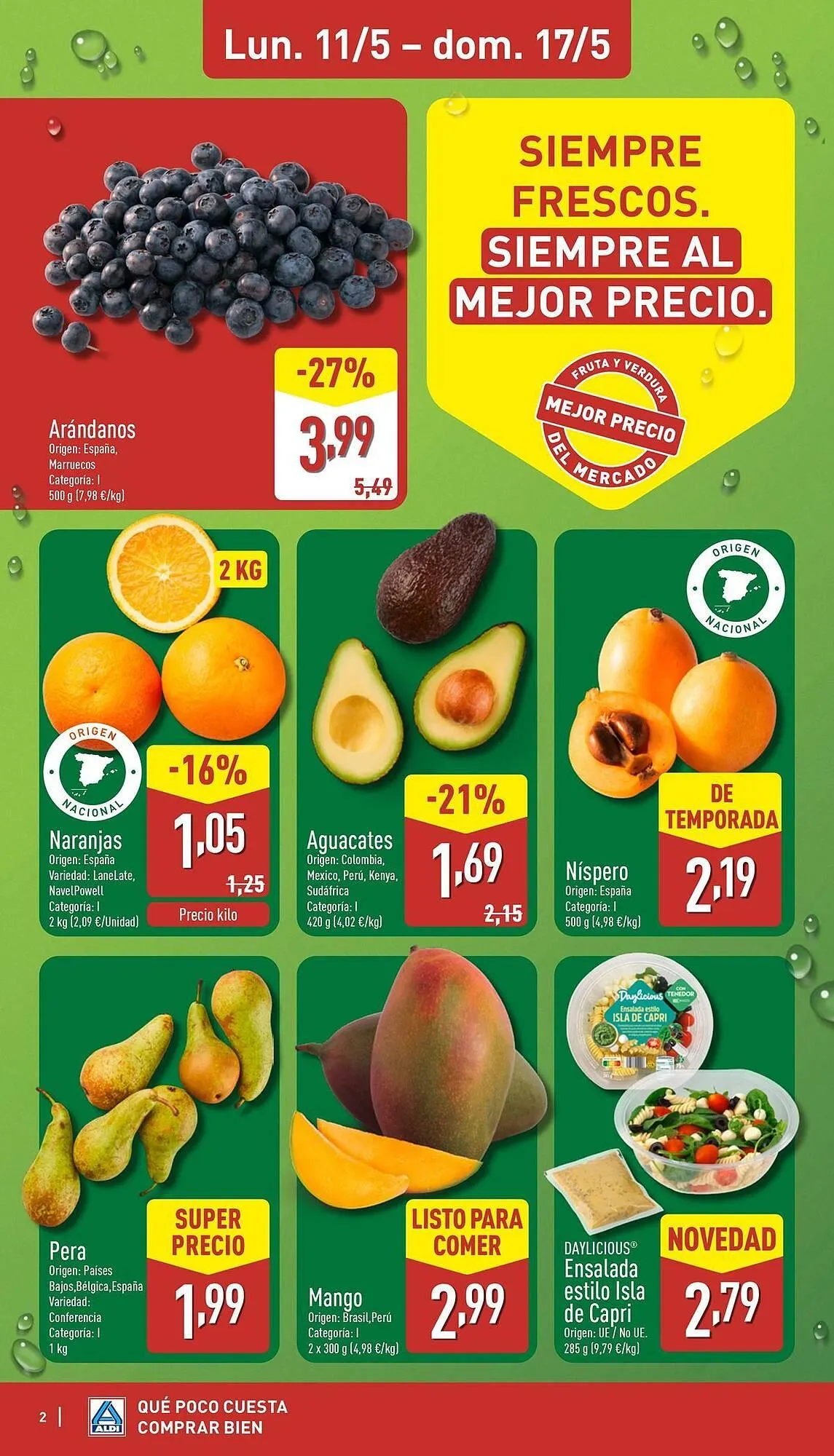 Catálogo de Folleto ALDI 11 de mayo al 17 de mayo 2026 - Página 2