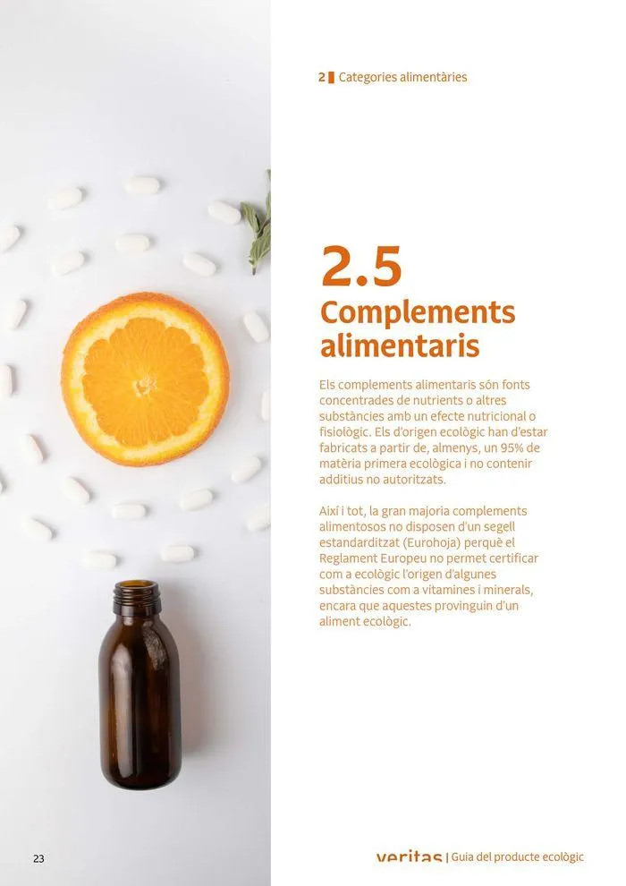 Catálogo de Veritas ABC productes ecològics 2 de septiembre al 31 de diciembre 2024 - Página 23