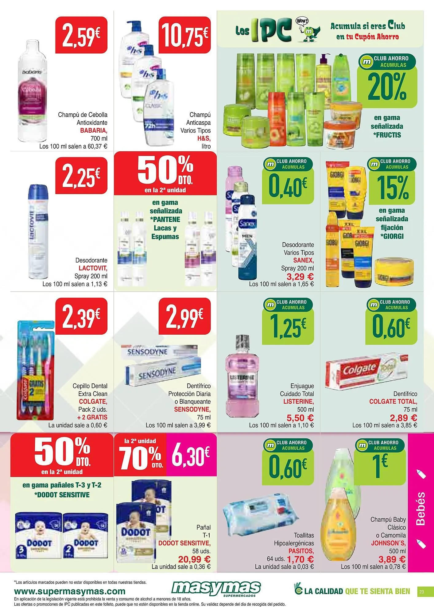 Catálogo de Folleto Masymas 29 de mayo al 25 de junio 2025 - Página 23
