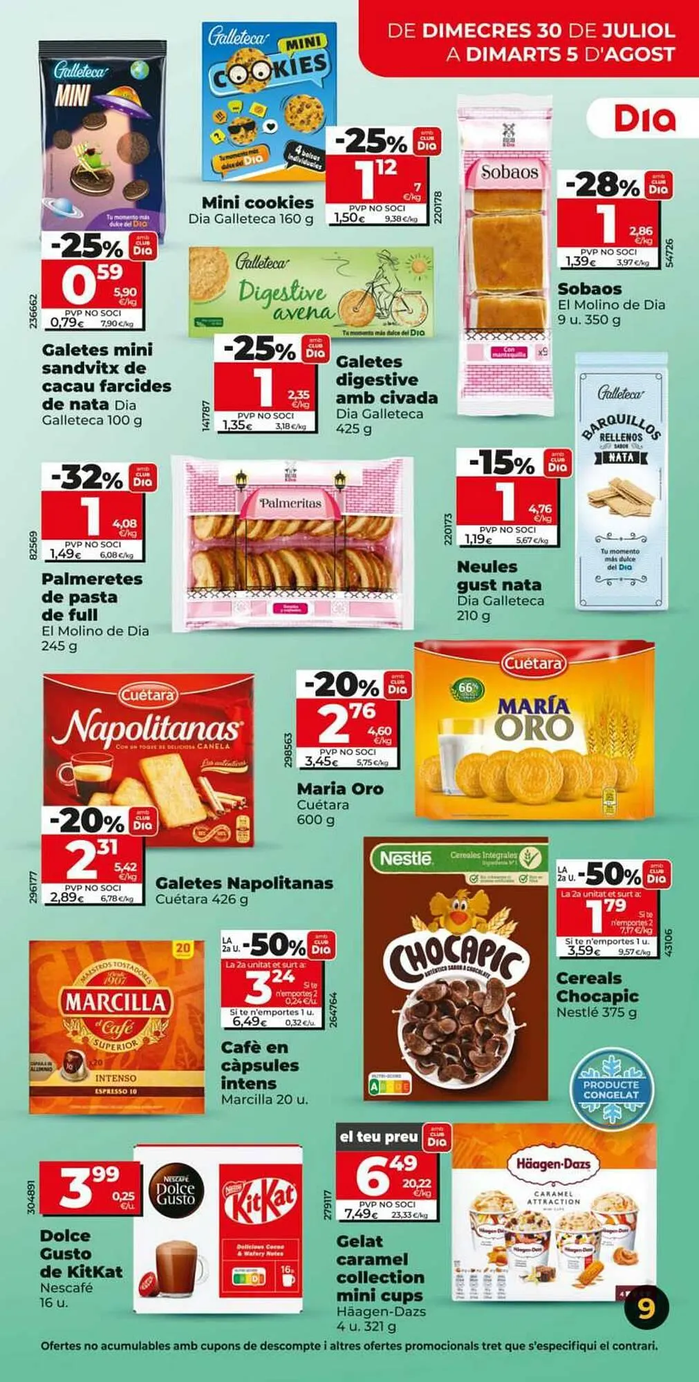 Catálogo de Folleto Maxi Dia 30 de julio al 5 de agosto 2025 - Página 9