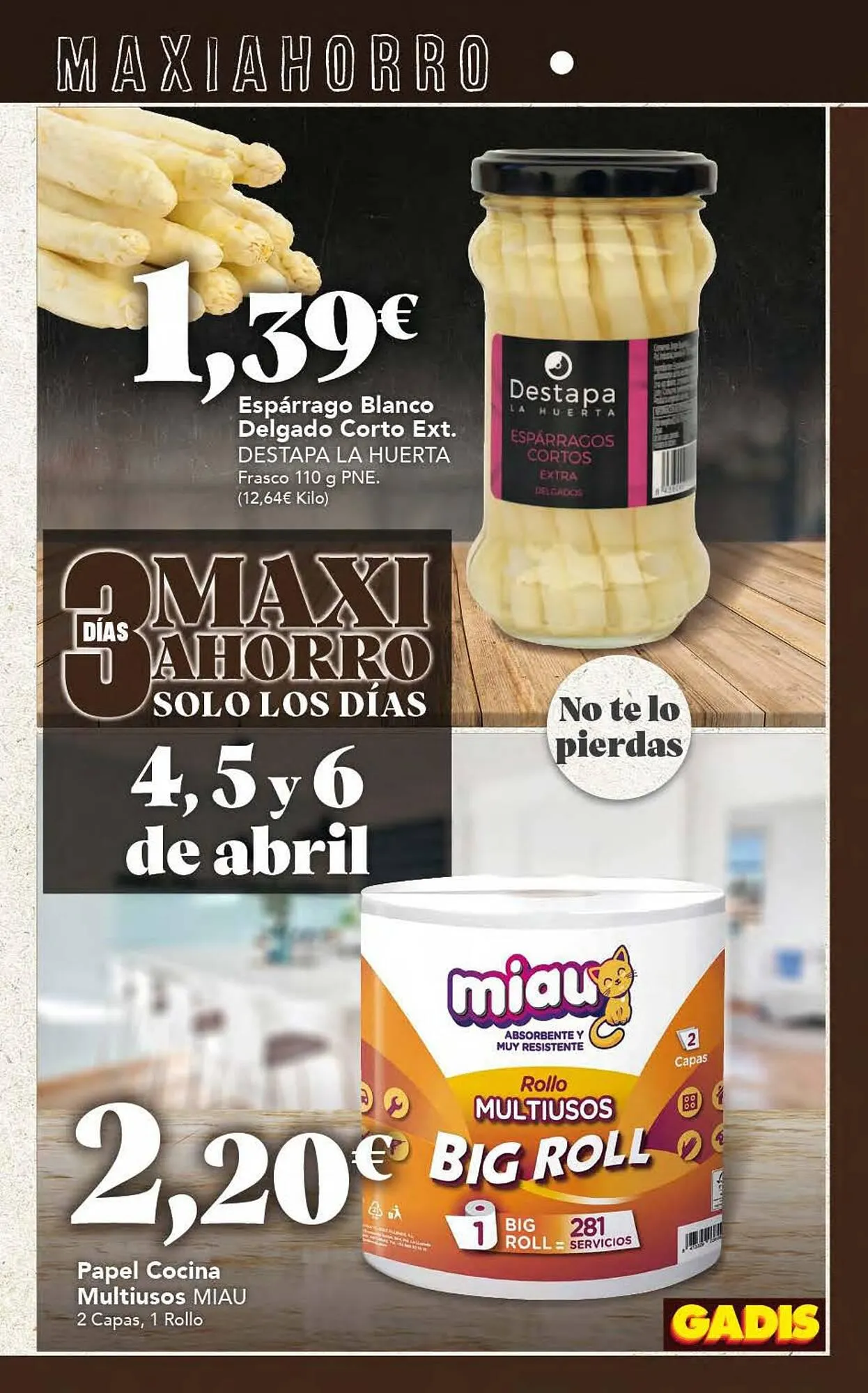 Catálogo de Folleto Gadis 4 de abril al 10 de abril 2024 - Página 3