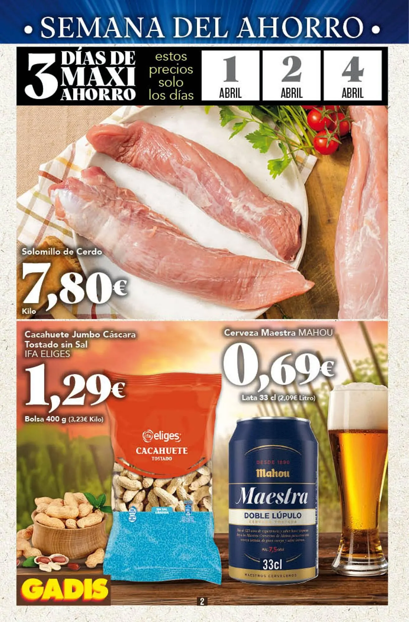 Catálogo de Folleto Gadis 1 de abril al 8 de abril 2026 - Página 2